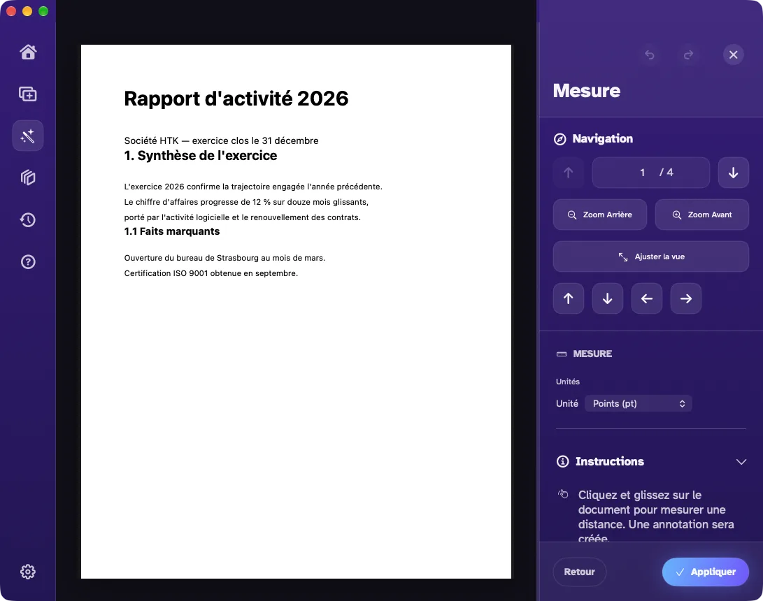 Les outils de mesure