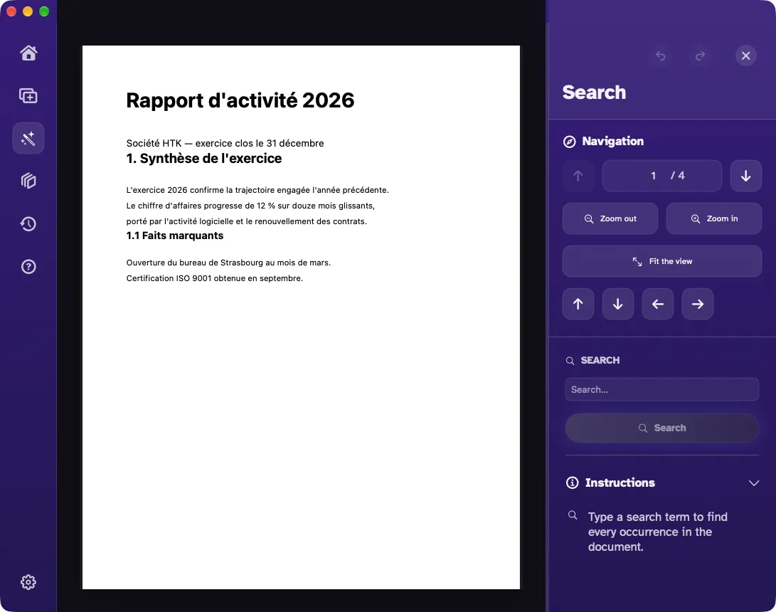 Text search