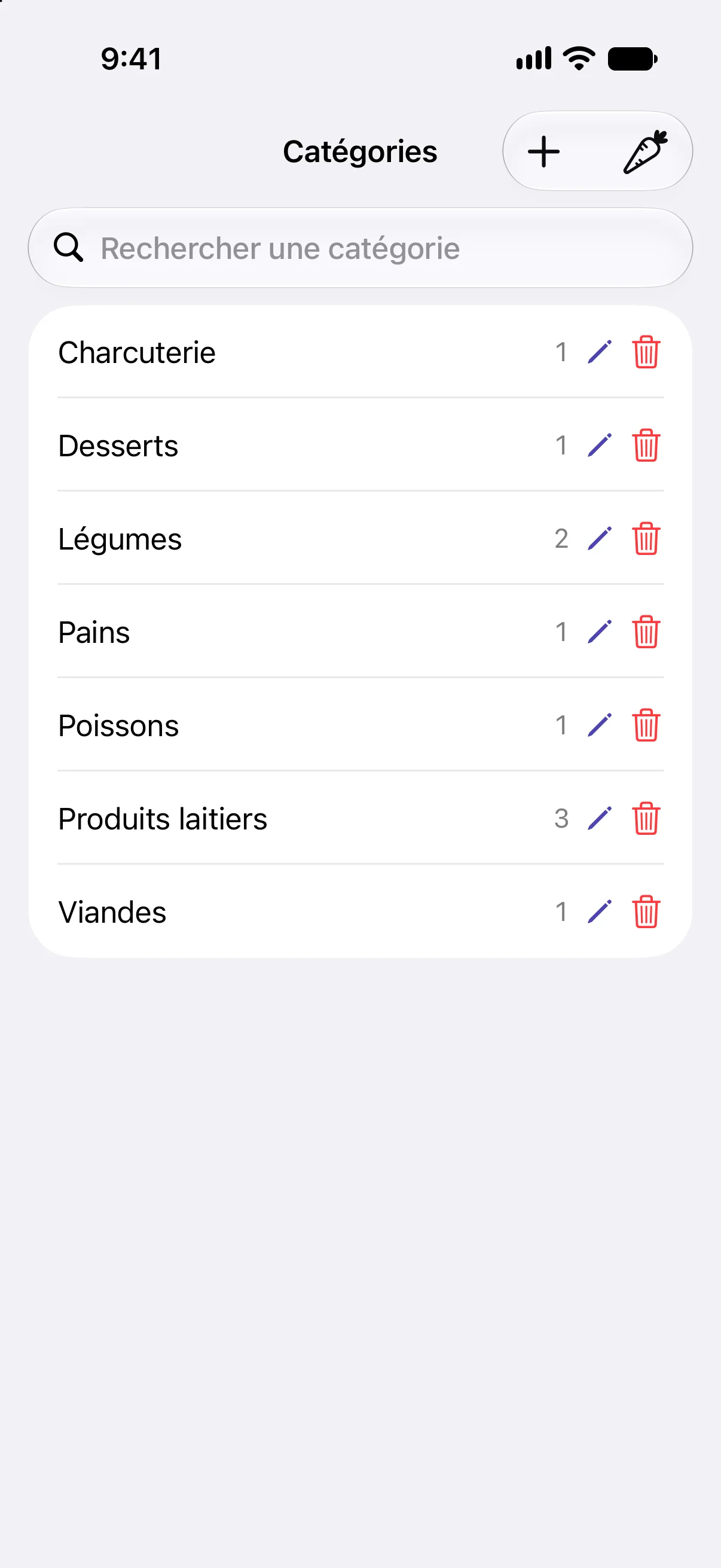 Options › Categories