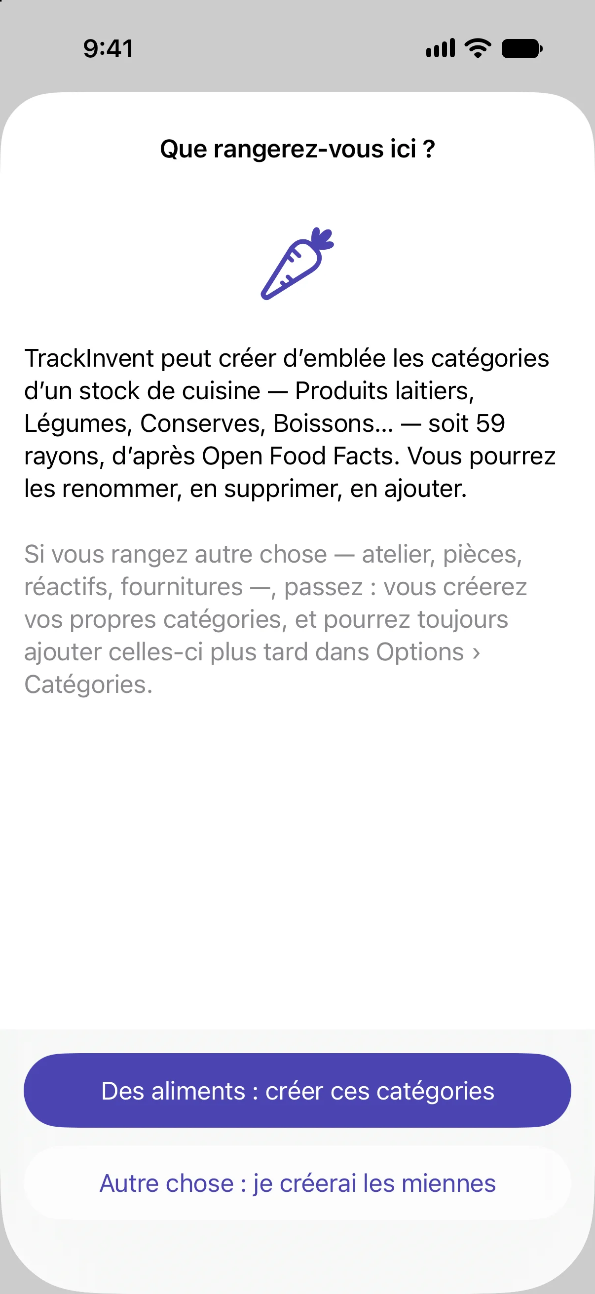 La question du premier lancement